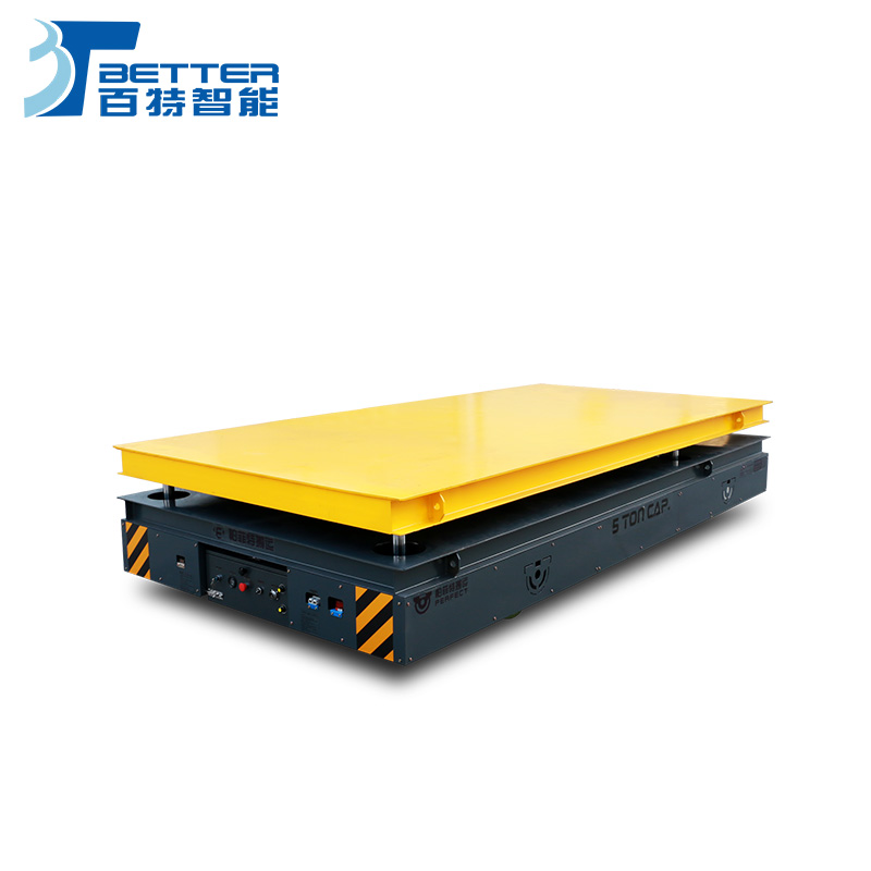 重載舵輪電動平板車